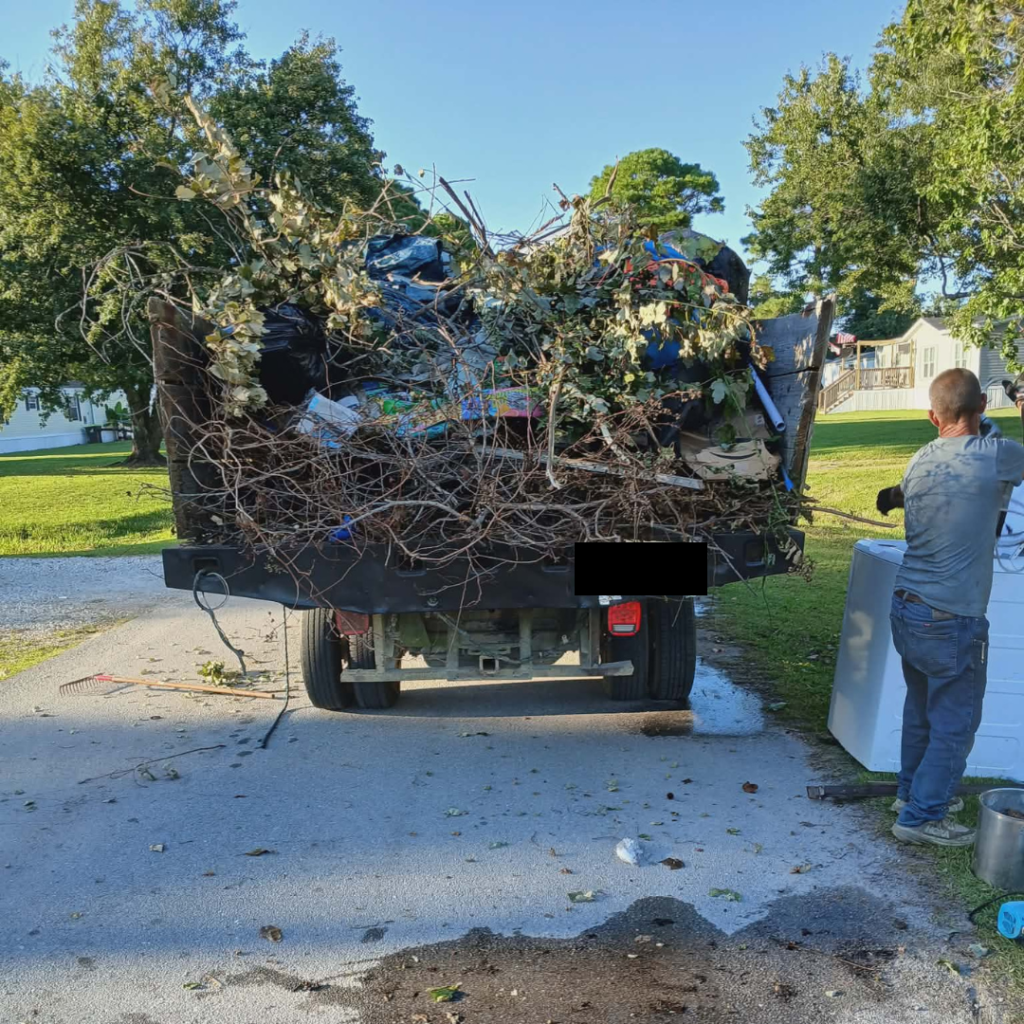 Removal of yard debris
